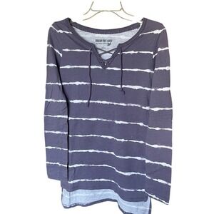 Selena Gomez Dream Out Loud Purple Long Sleeve‎ Tunic, S